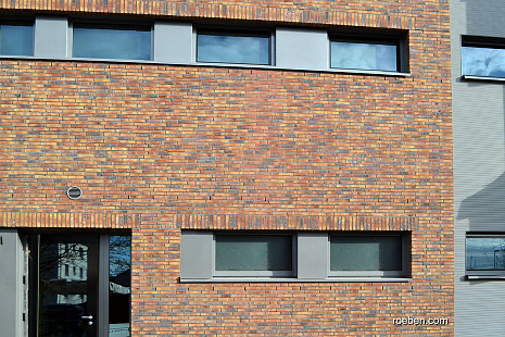 Объект из Кирпич ручной формовки Roben WIESMOOR земляной пестрый